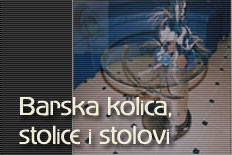 Barska kolica, stolice i stolovi