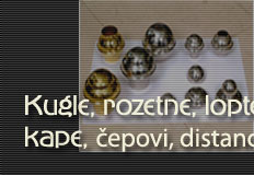 Kugle, rozetne, lopte, polulopte